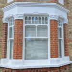 Arched sash window